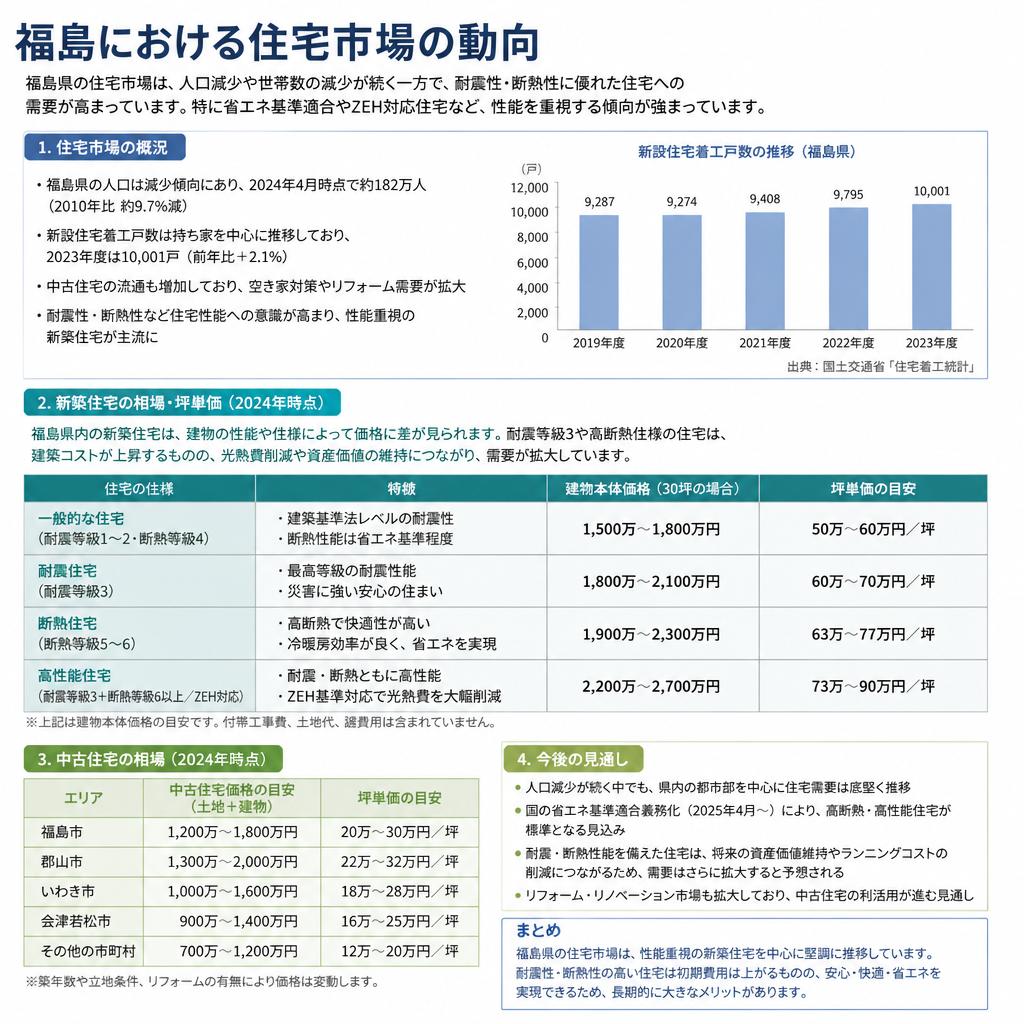 4. 福島の住宅市場の現状