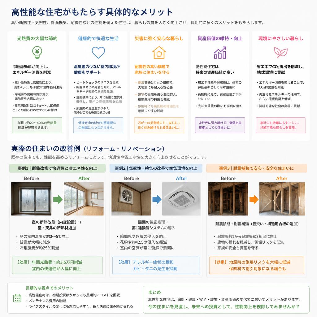 5. 断熱・耐震住宅のメリット