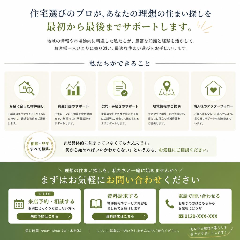 7. ぜひ、私たちにご相談ください！