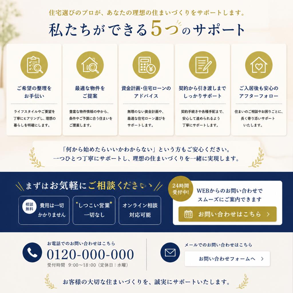 7. ぜひ、私たちにご相談ください！