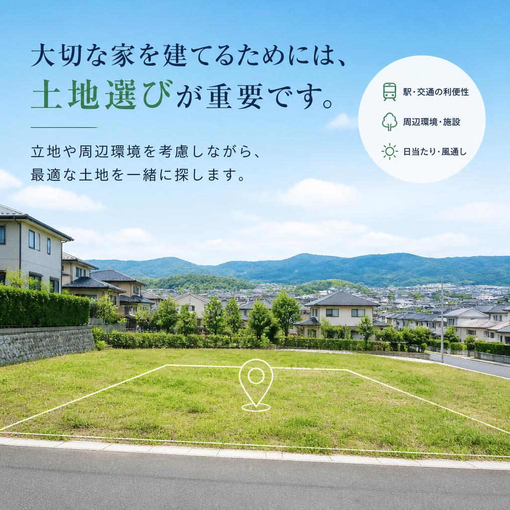 理想の土地探し