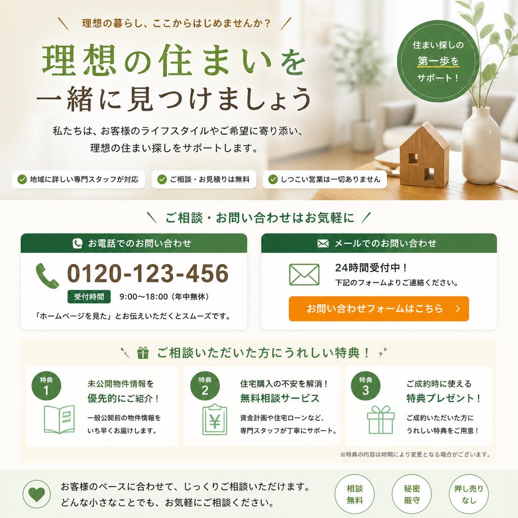 今すぐお問い合わせを！