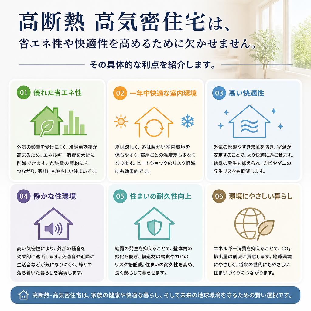 高断熱高気密住宅の重要性