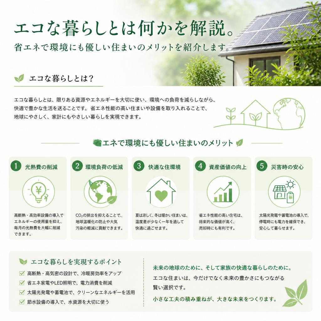 2. エコ住宅の魅力