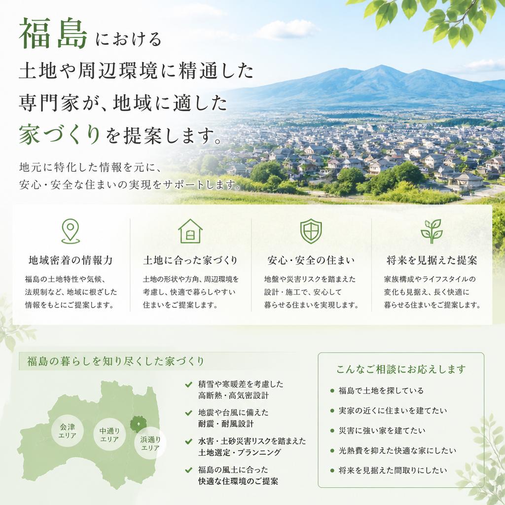 地域に密着したサービス