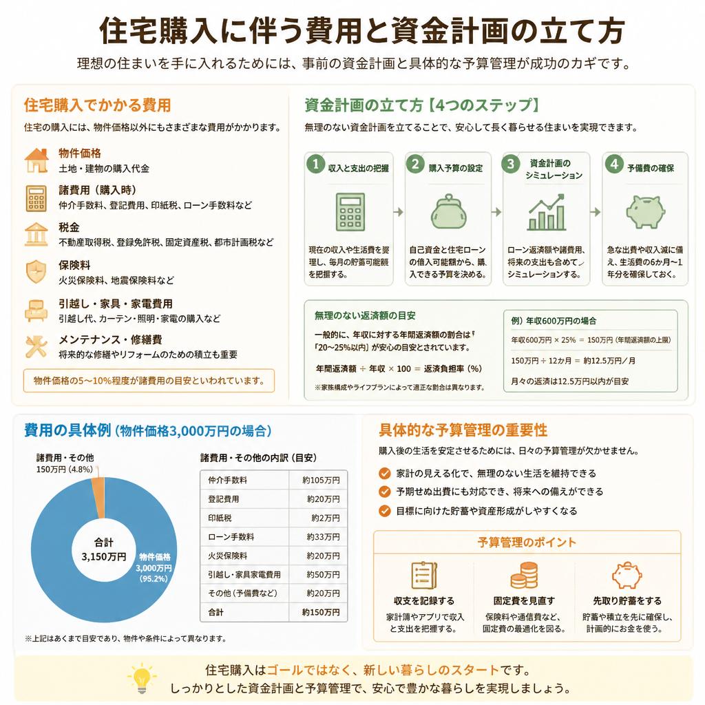 5. 住宅購入に必要な資金計画