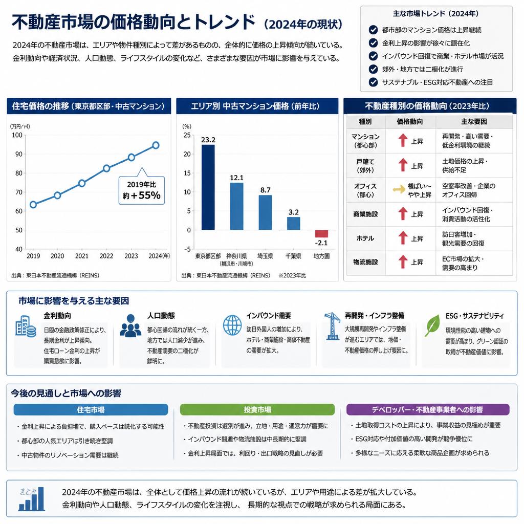 不動産価格の動向と市場分析