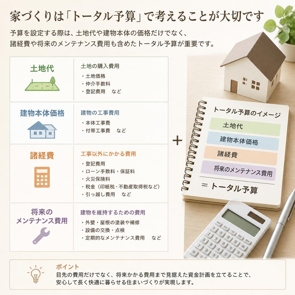2. 予算を考慮した家づくりのポイント