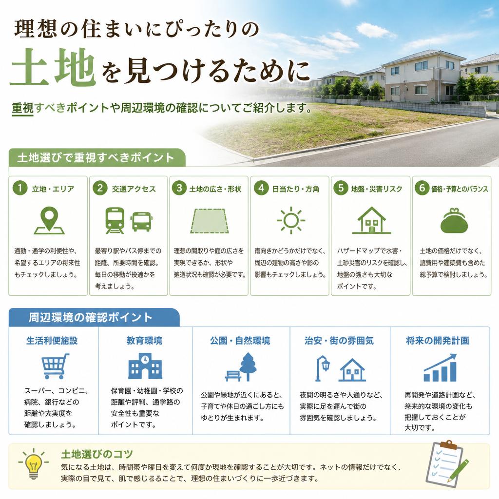 4. 土地探しのポイント
