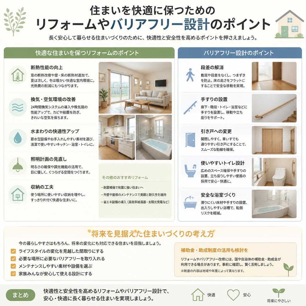 5. リフォームとバリアフリーの重要性