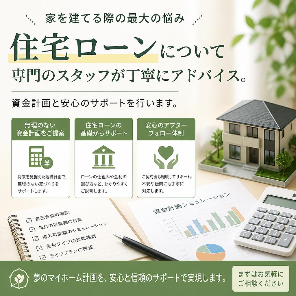 住宅ローンの不安を解消