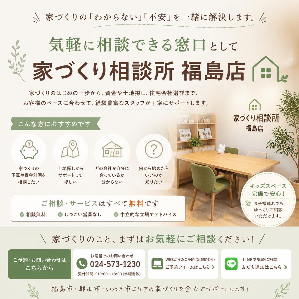 理想の住まいを実現するために今すぐ相談を！