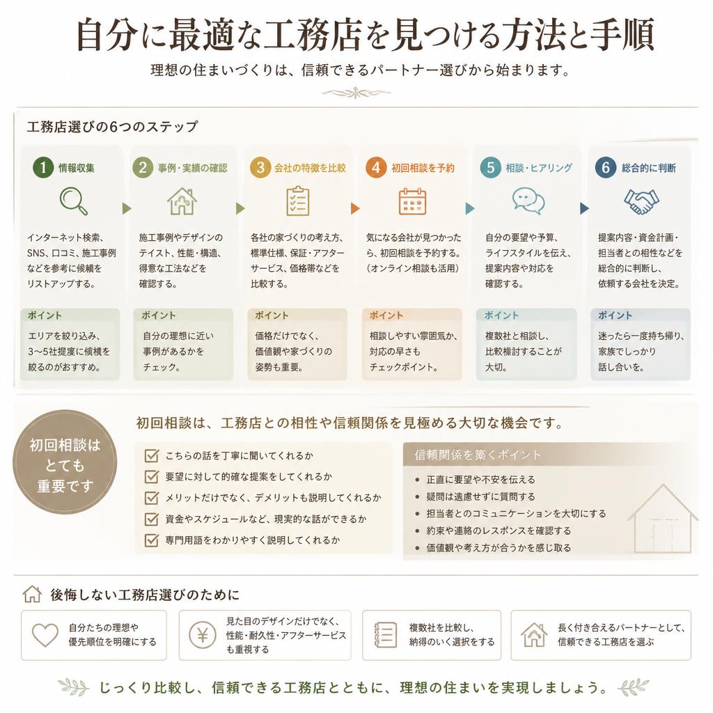 成功する工務店との出会い方