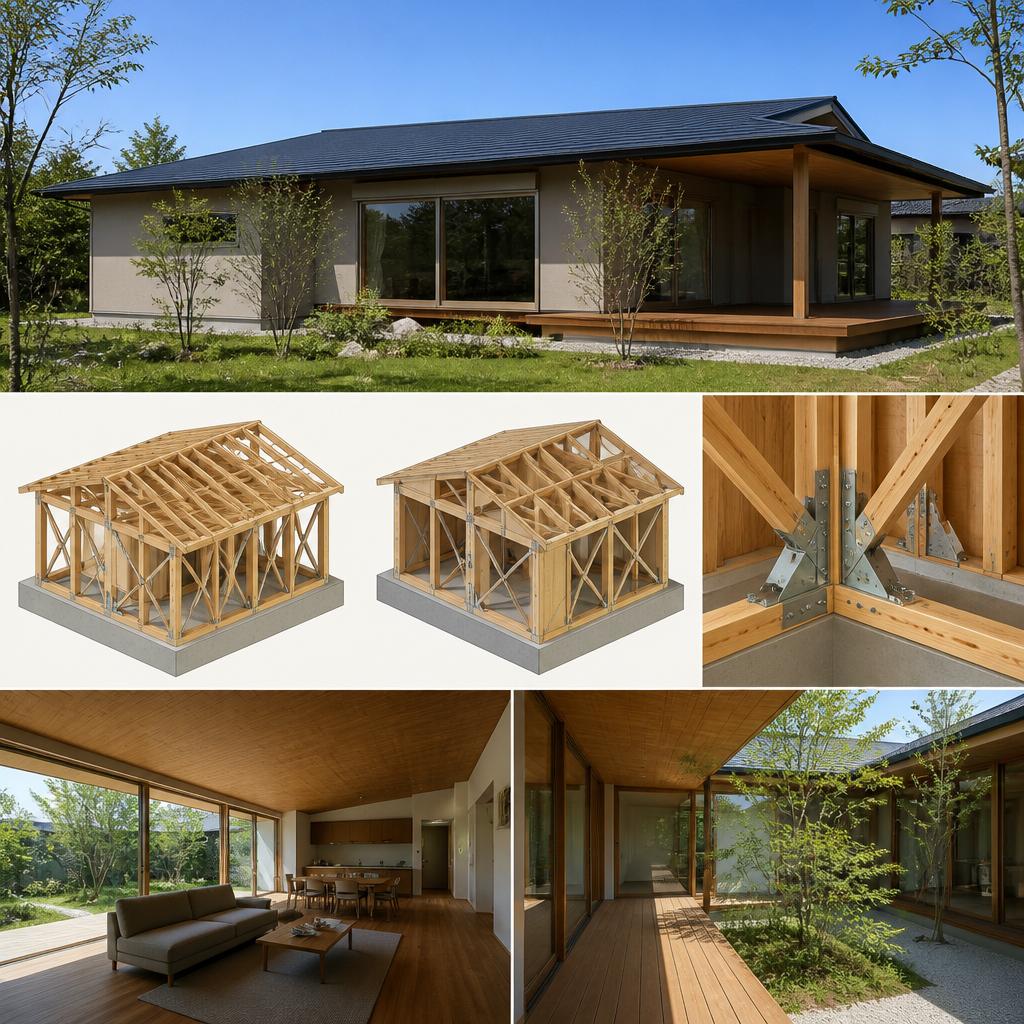 平屋住宅の耐震性とメリット