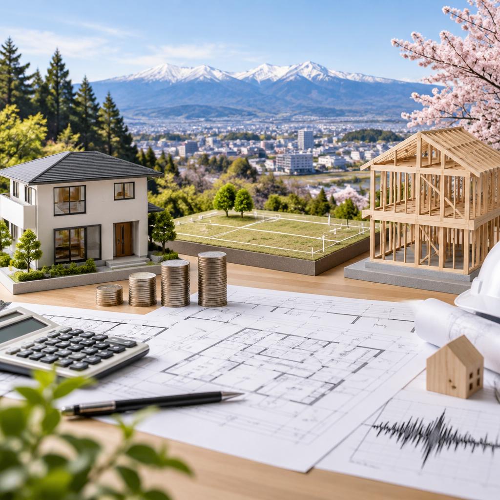 福島で建ててから後悔しないために。失敗事例から学ぶ、価格・土地・耐震の賢い選び方
