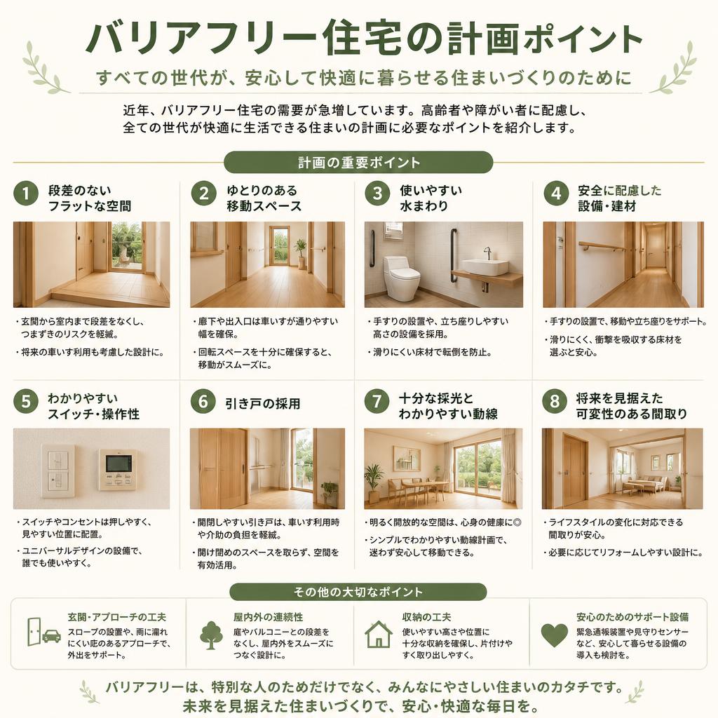 バリアフリー住宅の重要性